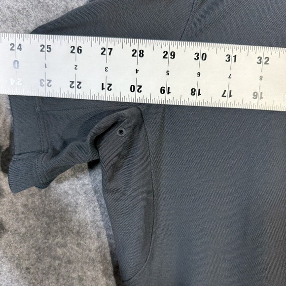 Lululemon Men's Evolution Short Sleeved Gray Polo Size M - Picture 11 of 11